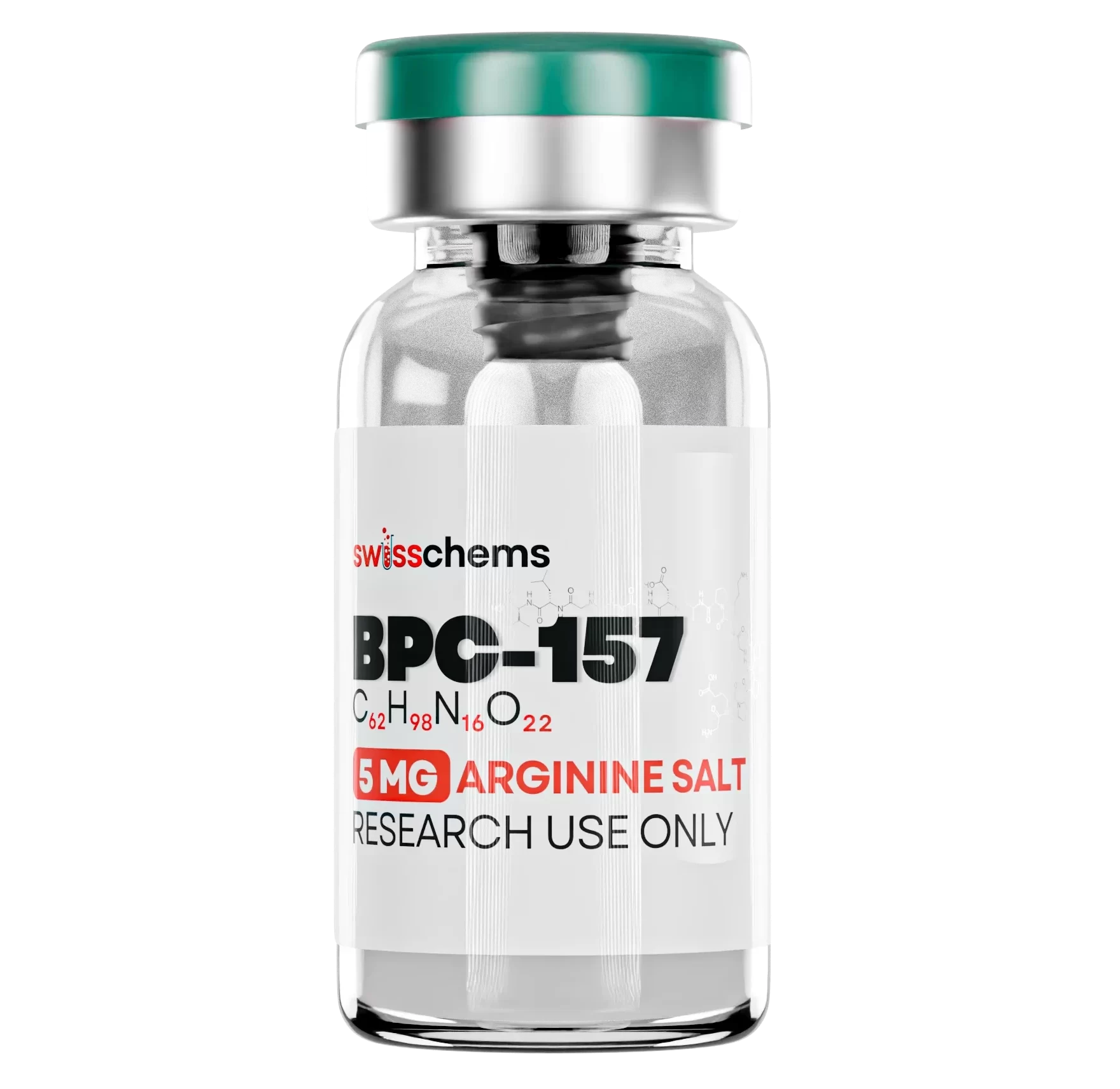 Buy BPC-157 Vial by SwissChems - Coupon Included - US Shipped BPC-157 Vial by SwissChems