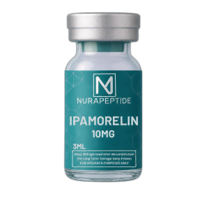 Nura Peptide Ipamorelin audited pituitary optimization research vial.