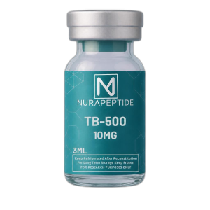 Nura peptide GLP-3R laboratory research peptide vial.