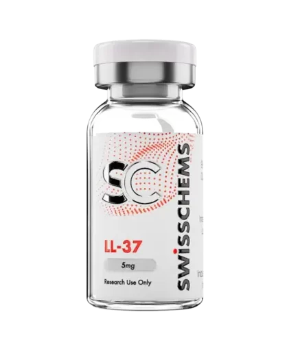 Swiss Chems LL-37 high purity laboratory research peptide vial compliance