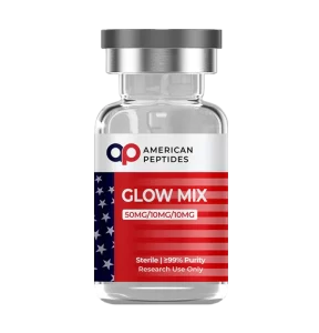 Search compound for American Peptides GLOWMIX advanced peptide formulation online. American Peptides GLOWMIX proprietary peptide blend for skin research analysis.