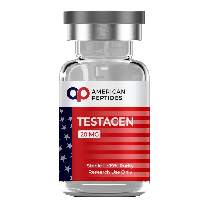 American Peptides Testagen - Use Promo Code for 10% Discount Code Buy Testagen Research Peptide Here from American Peptides