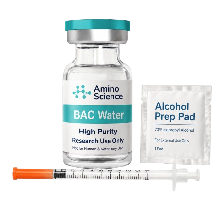 Premium Amino Science Peptide Reconstitution Kit for laboratory research.